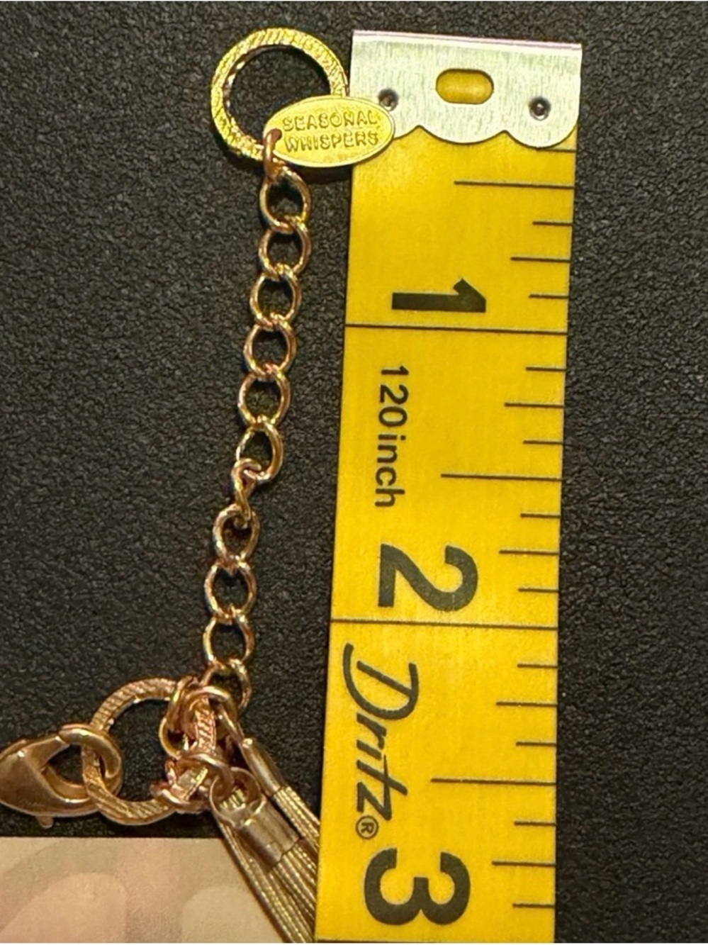 Seasonal Whispers NYC Gold Flower Pendant Necklace with Matching Earrings - Picture 9 of 12